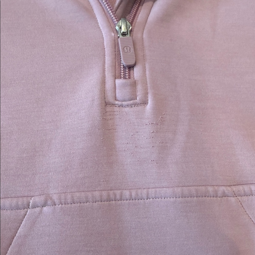 Lululemon Athletica rose blush Half-Zip Top - Picture 5 of 9